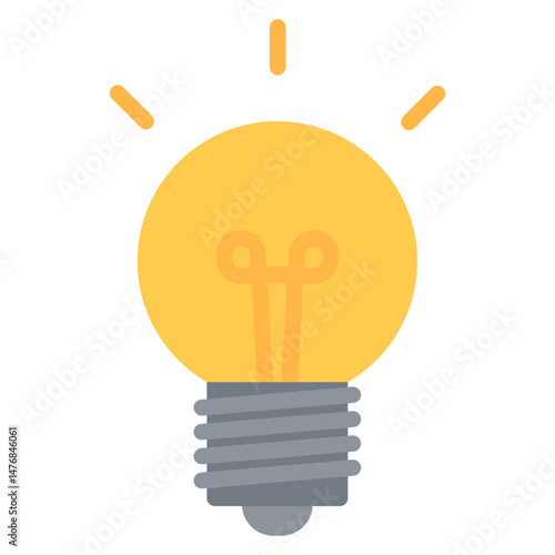 Circular Lamp icon vector image. Can be used for Lighting.