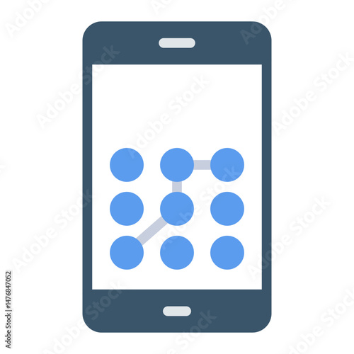 Access Control icon vector image. Can be used for Privacy.