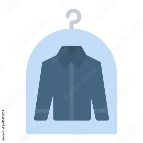 Dry Clean icon vector image. Can be used for Laundry.
