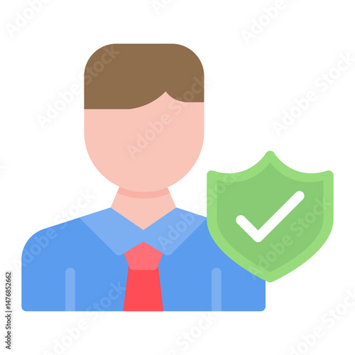 Consumer icon vector image. Can be used for Human Rights.