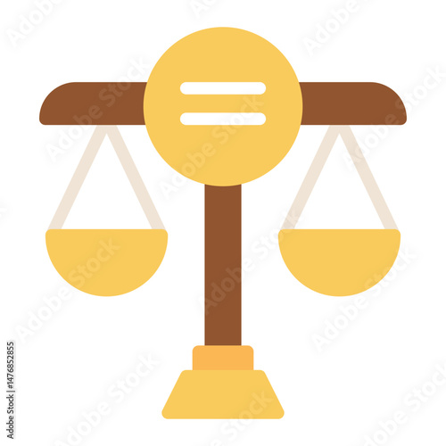 Equality icon vector image. Can be used for Human Rights.