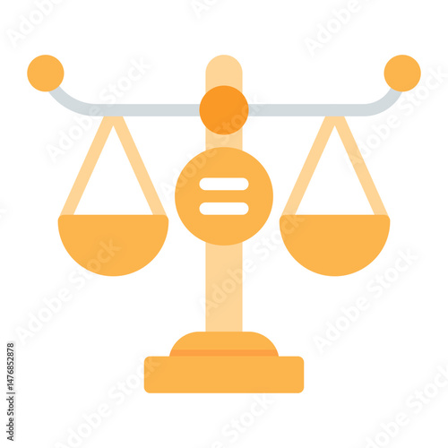 Equality icon vector image. Can be used for Human Rights.