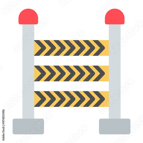 Police Line icon vector image. Can be used for Human Rights.