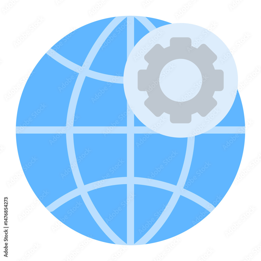 Global Marketing icon vector image. Can be used for Product Management. Global Marketing icon vector image. Can be used for Product Management.