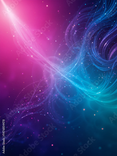 Pink magenta purple blue teal green abstract background Line Space for design Bright Color gradient Modern Elegant Glow sparkle glitter glossy shiny Web banner Long Wide Website header :