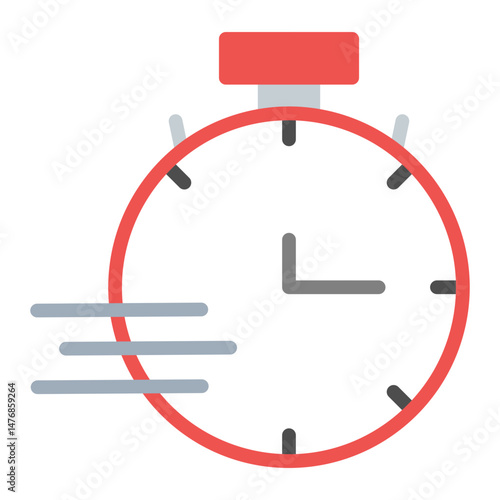 Deadline icon vector image. Can be used for Project Assesment.
