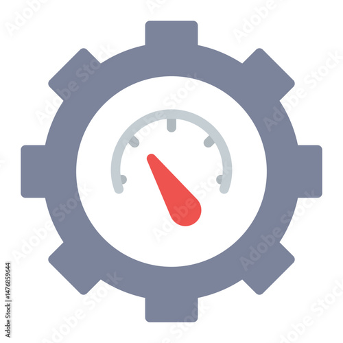 Velocity icon vector image. Can be used for Project Assesment.