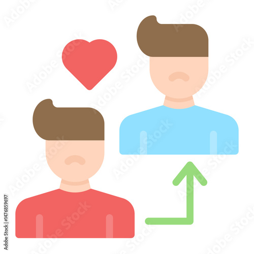 Change for Good icon vector image. Can be used for Charity.