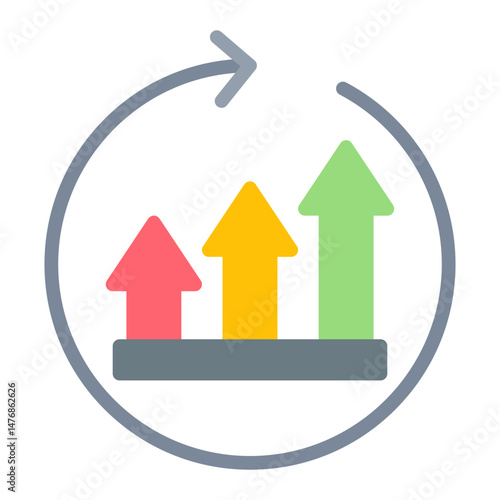 Scalability icon vector image. Can be used for Mass Production.