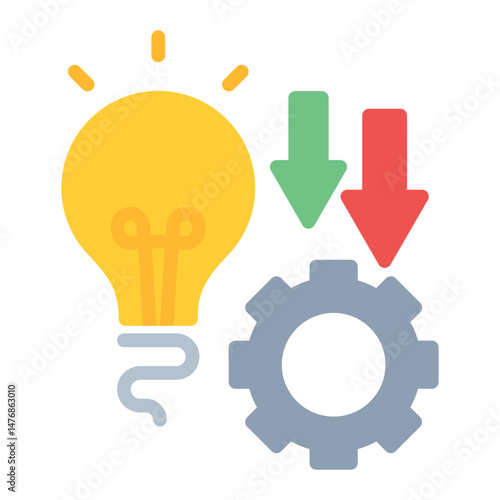 Implementation icon vector image. Can be used for Action Plan.