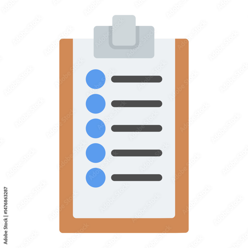 Obraz premium Task Assignment icon vector image. Can be used for Action Plan.