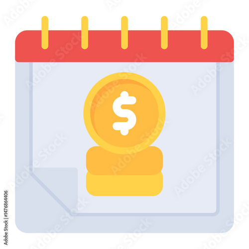 Installment Plan icon vector image. Can be used for Loan.