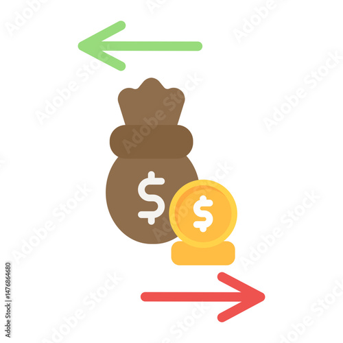 Loan Modification icon vector image. Can be used for Loan.