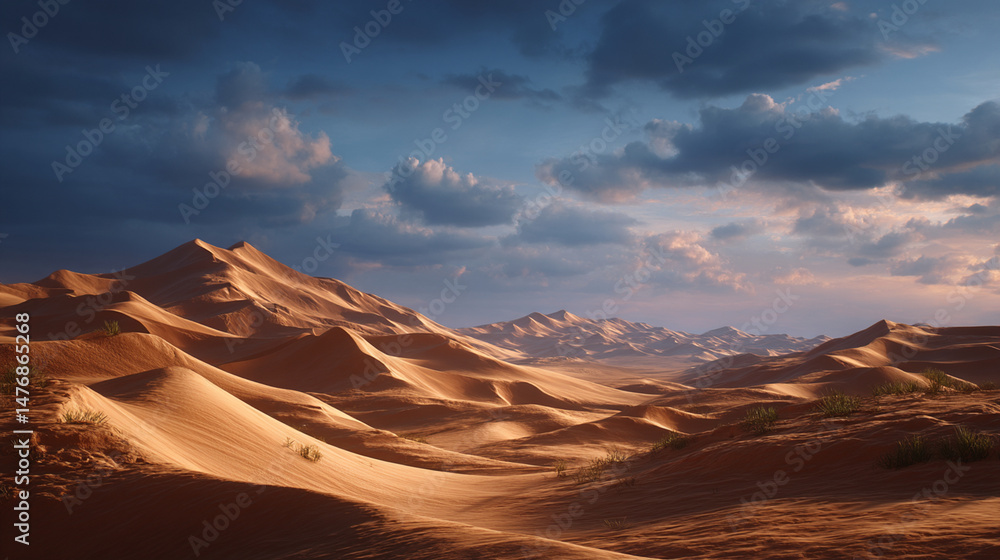 Fototapeta premium Desert landscape