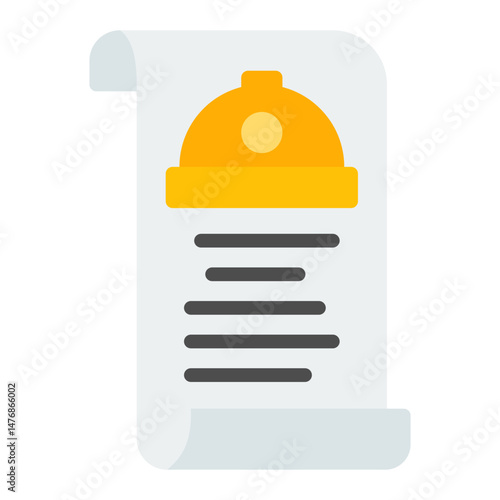 Safety Compliance icon vector image. Can be used for Operations Management.