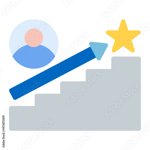 Succession Planning icon vector image. Can be used for Headhunting.