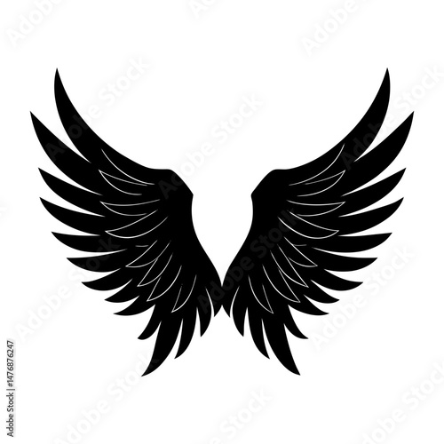 Ankh Silhouette vector illustration
