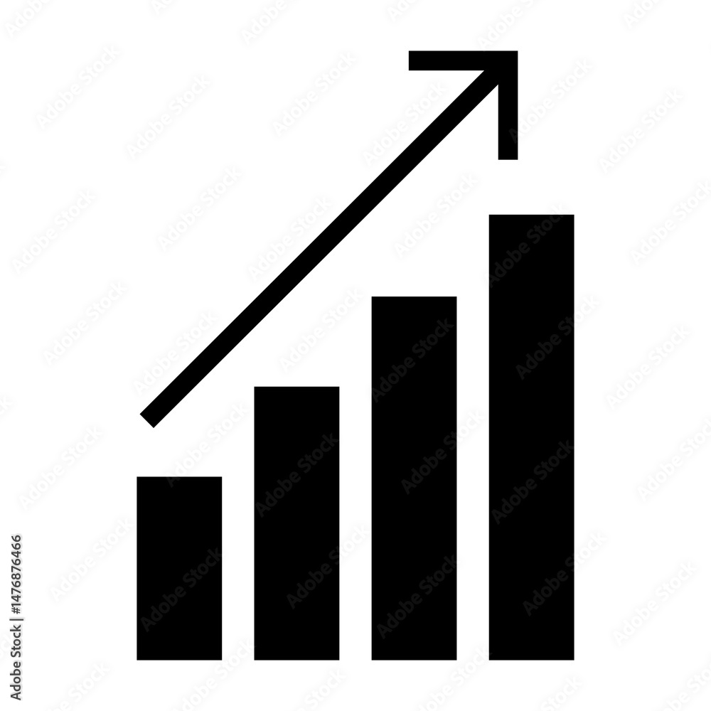 trend vector icon trend vector icon