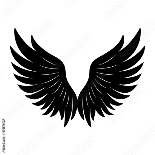 Ankh Silhouette vector illustration