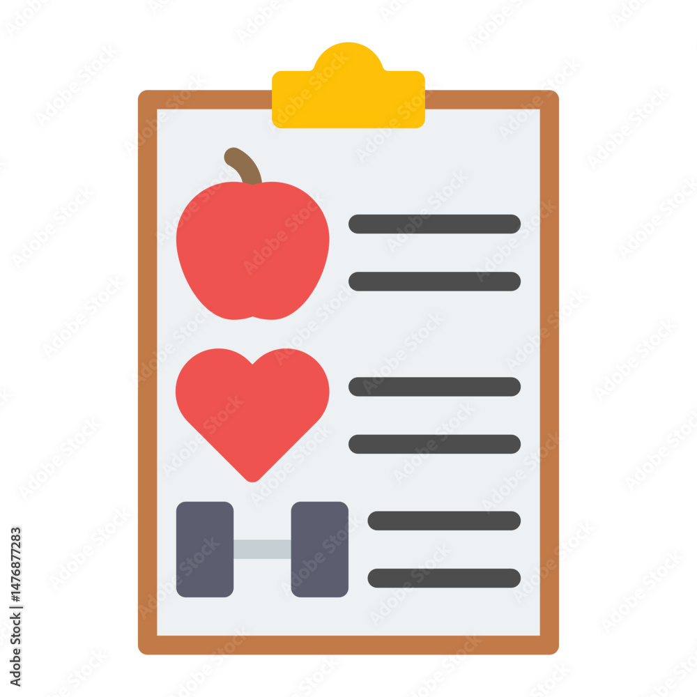 Obraz premium Wellness Program icon vector image. Can be used for Elderly Care.