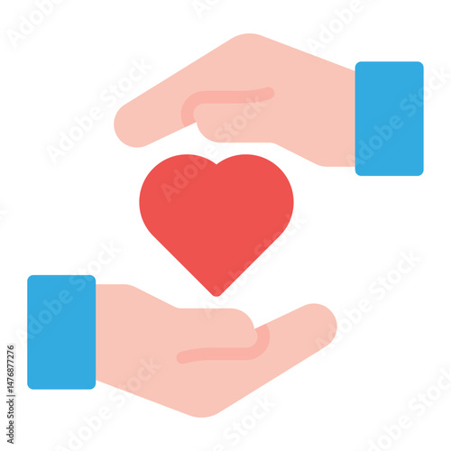 Specialized Care icon vector image. Can be used for Elderly Care.