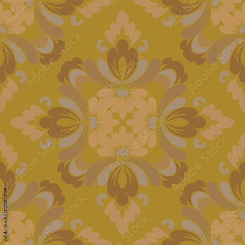 Marigold, yellow, flower, flower pattern, floral, Motive, Ethnic, boho, traditional, Gypsy, Peruvian, Ornament, decoration, textile, geometry, repeat, tribe, abstract, 