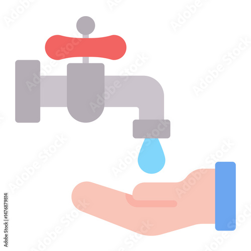Water Scarcity icon vector image. Can be used for Water Crisis.