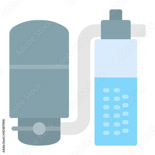 Aeration icon vector image. Can be used for Water Treatment.