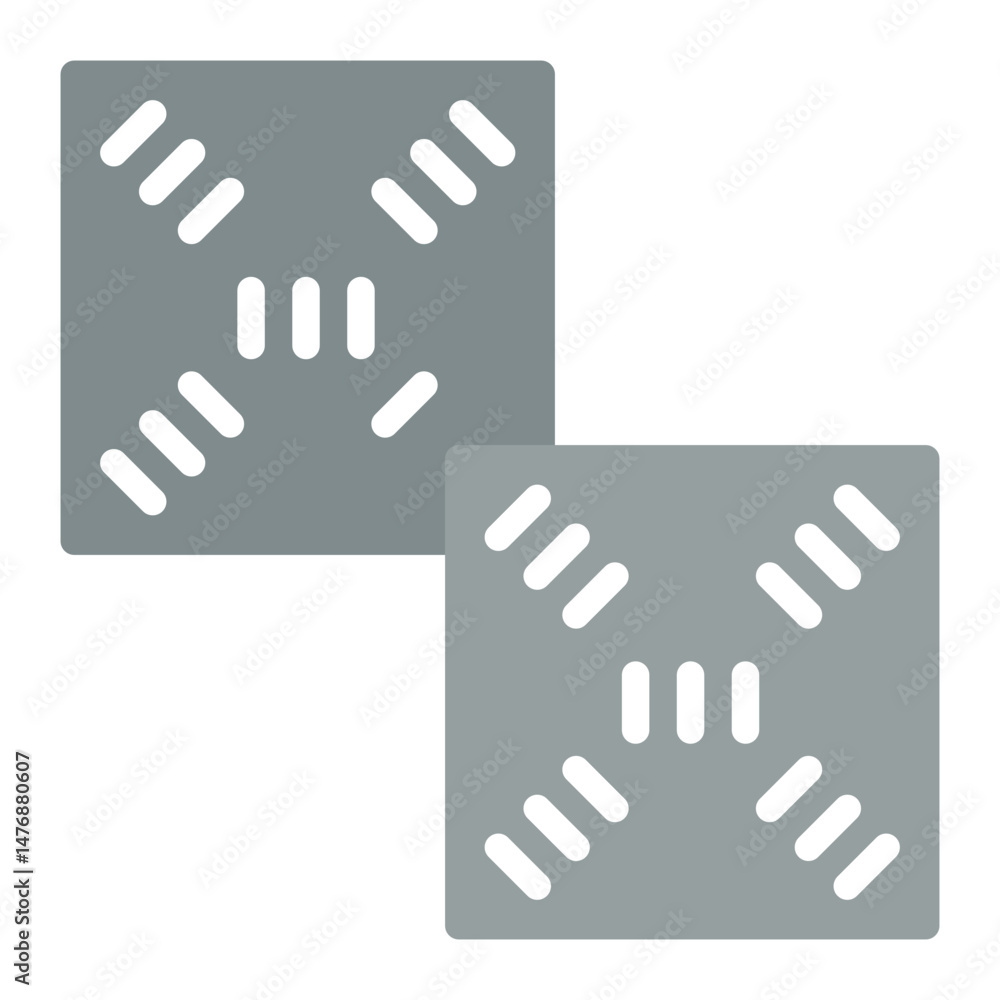 Fototapeta premium Build Plate icon vector image. Can be used for Additive Maufacturing.