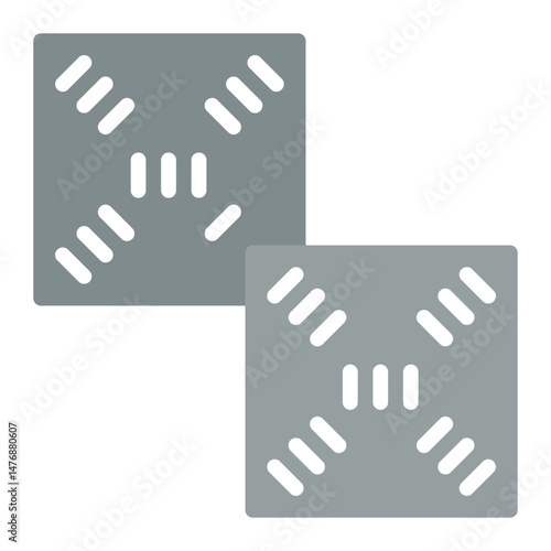 Build Plate icon vector image. Can be used for Additive Maufacturing.