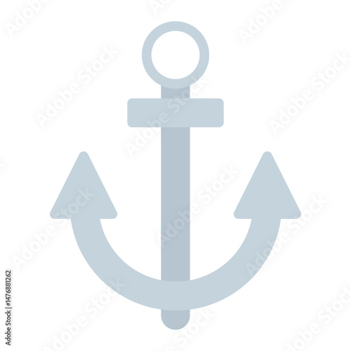 Anchor icon vector image. Can be used for Rock Climbing.