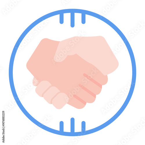 Mergers and Acquisitions icon vector image. Can be used for Business Risks.