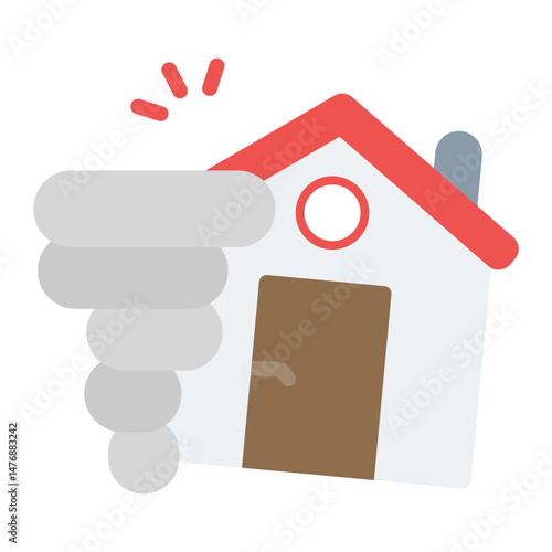 Natural Disasters icon vector image. Can be used for Business Risks.