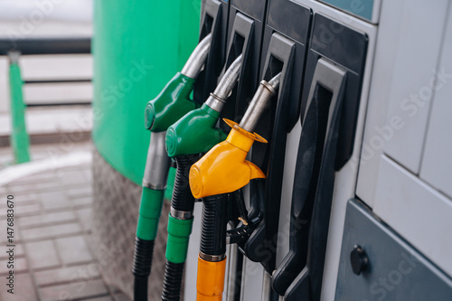 Fotografie Gas station