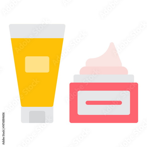 Gel icon vector image. Can be used for Sun Protection.