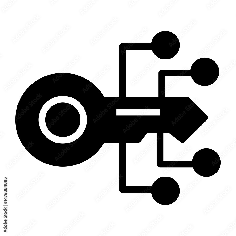 KEY VECTOR ICON KEY VECTOR ICON