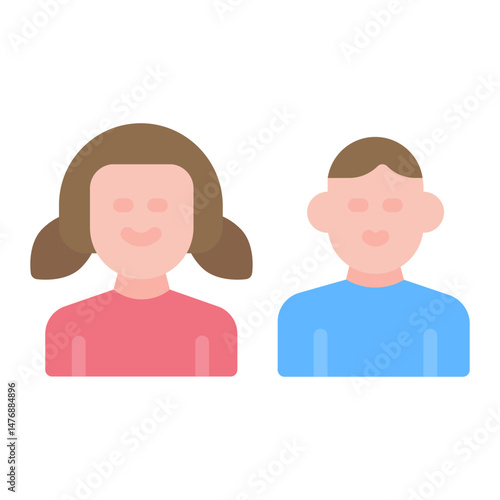 Kids icon vector image. Can be used for Sun Protection.