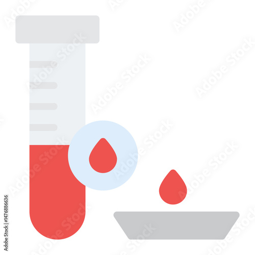 Sputum Test icon vector image. Can be used for Tuberculosis.