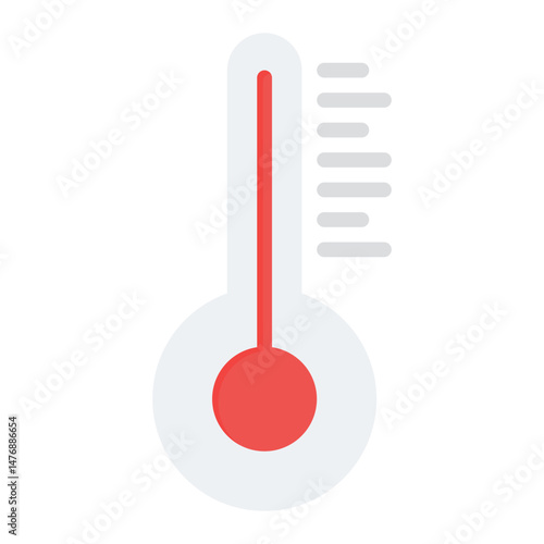 Thermometer icon vector image. Can be used for Tuberculosis.