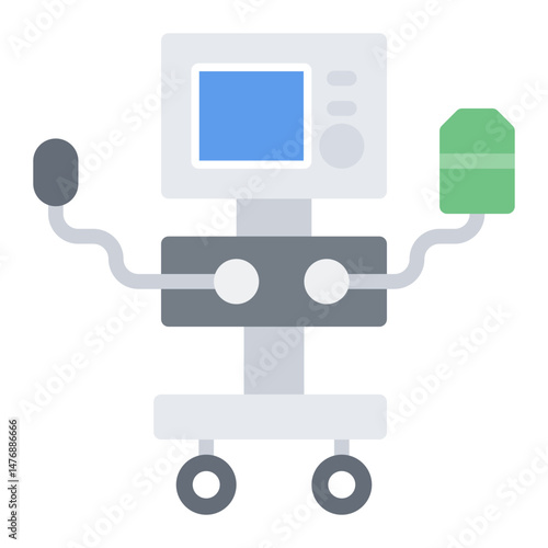 Ventilator icon vector image. Can be used for Tuberculosis.