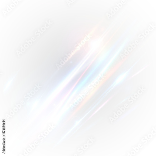 Dreamy holographic PNG with rainbow light, soft prismatic glow, and pastel gradient. This ambient PNG overlay brings warmth and atmosphere. Use this gentle PNG for artistic designs.