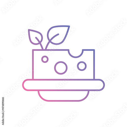 Tofu vector icons stock illustration