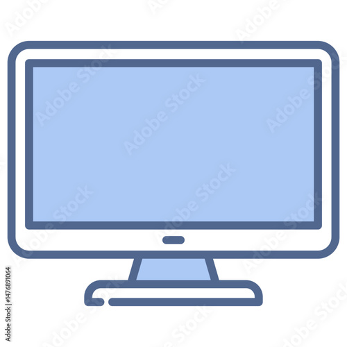 Monitor Blue Icon