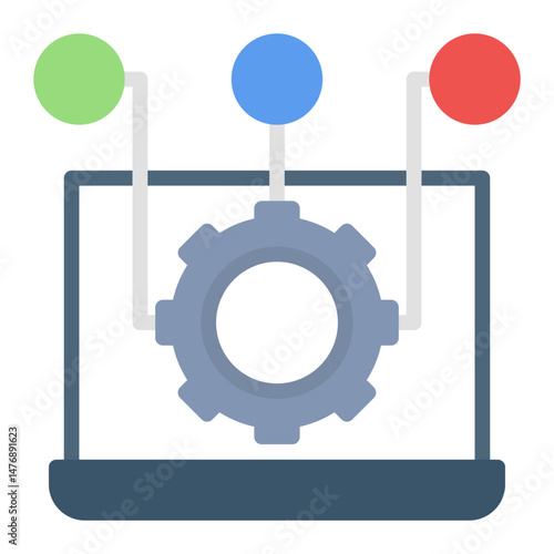 App Integration icon vector image. Can be used for Business Onboarding.