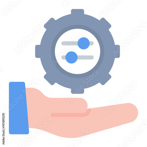 Preferences icon vector image. Can be used for Business Onboarding.