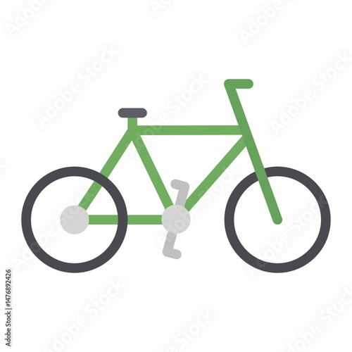 Bicycle icon vector image. Can be used for World Environment Day.
