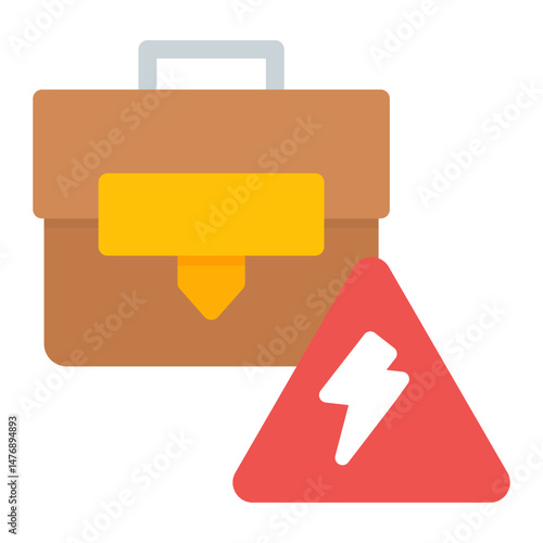 Outage icon vector image. Can be used for Business Disruption.