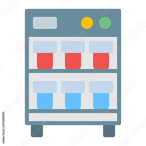 Incubator icon vector image. Can be used for Virtual Lab.
