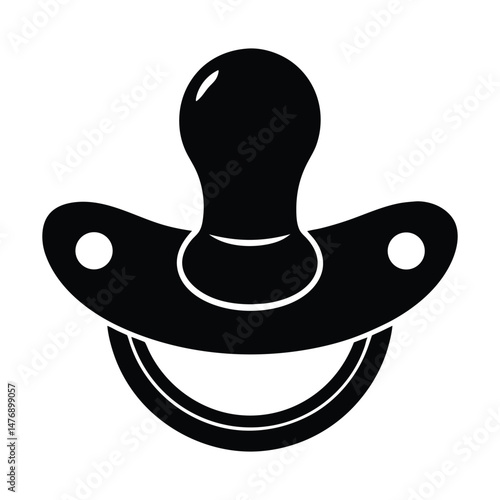 baby pacifier icon