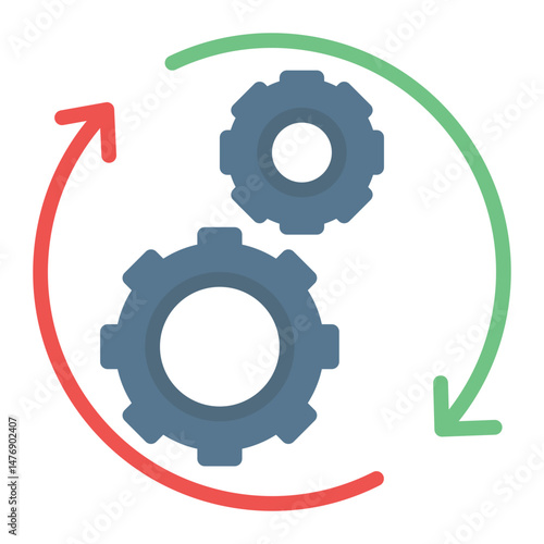 Integration icon vector image. Can be used for Digital Disruption.